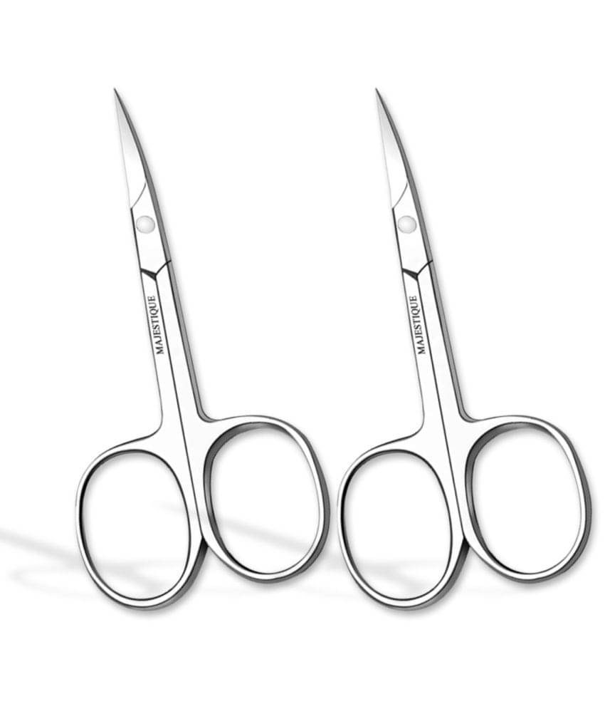     			Majestique Professional Scissor 100% Stainless Steel Scissors for Multi-purpose Grooming Pack Of 2
