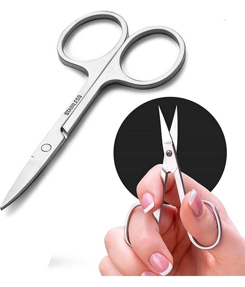 Majestique Eyebrow Pluker with Nail Scissors & Twizzer Tools for Eyebrows Plucker Removal - 3Pcs