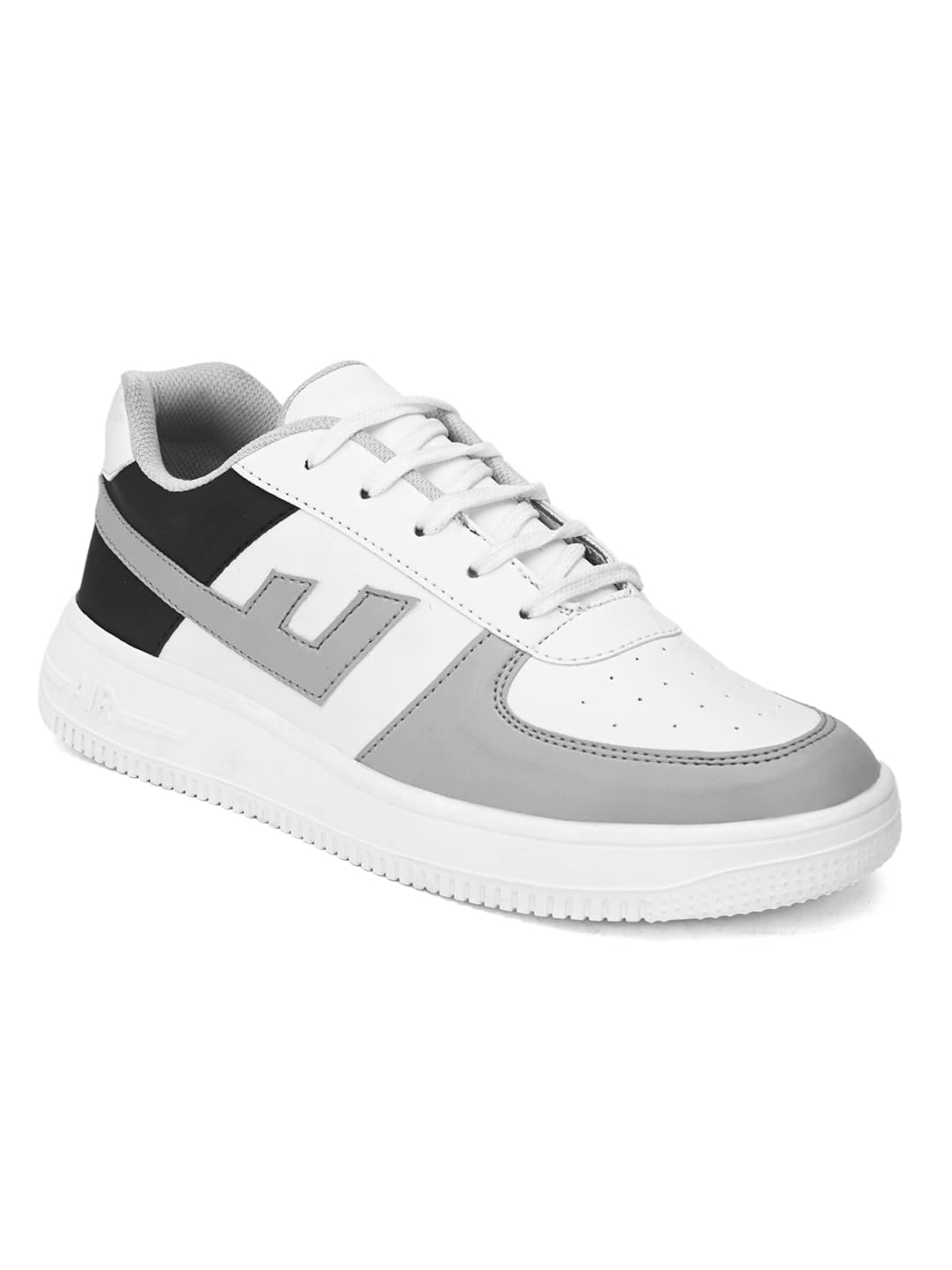 Men white and grey sneakers - Casual Shoes | Buy online on ZillyBuy