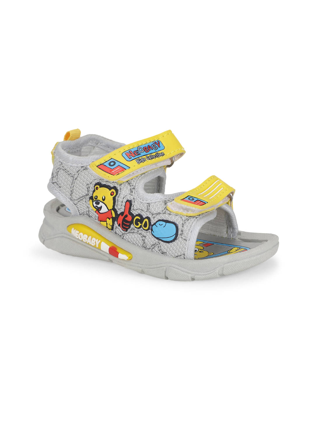     			NEOBABY Musical Chu Chu Sound Sandals for Kids Boys & Girls 3 Months to 2.5 Years