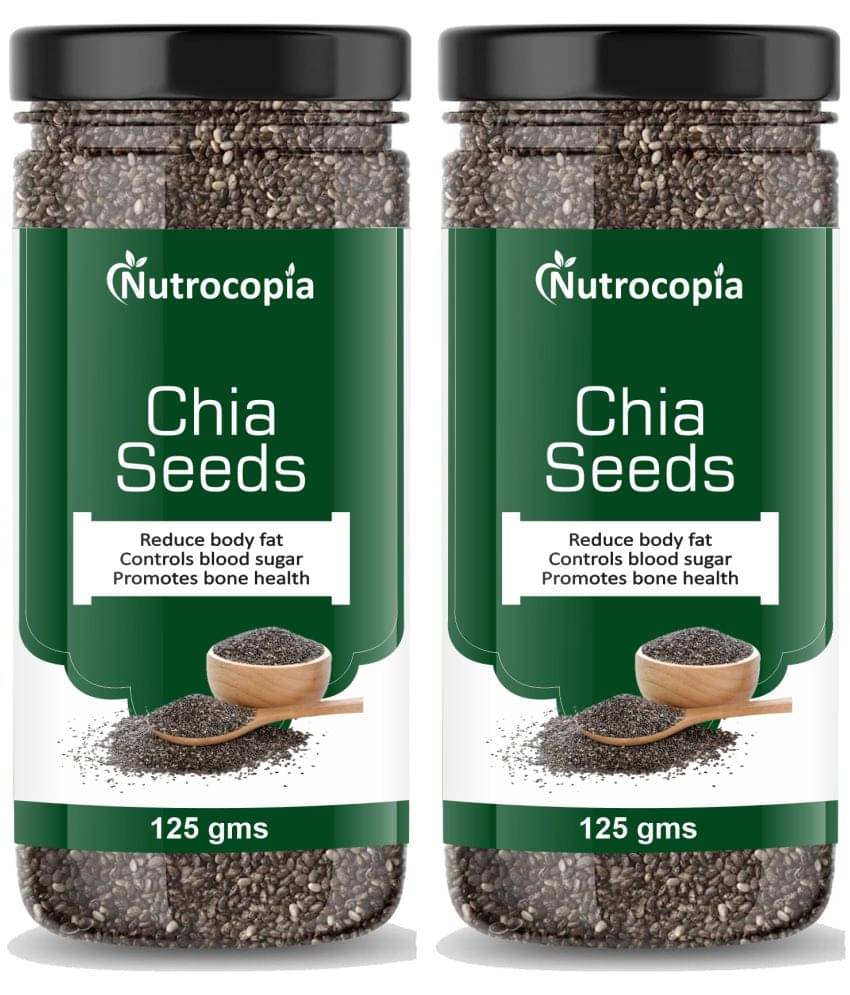 NUTROCOPIA - Chia Seeds ( Pack of 2 ) NUTROCOPIA - Chia Seeds ( Pack of 2 )