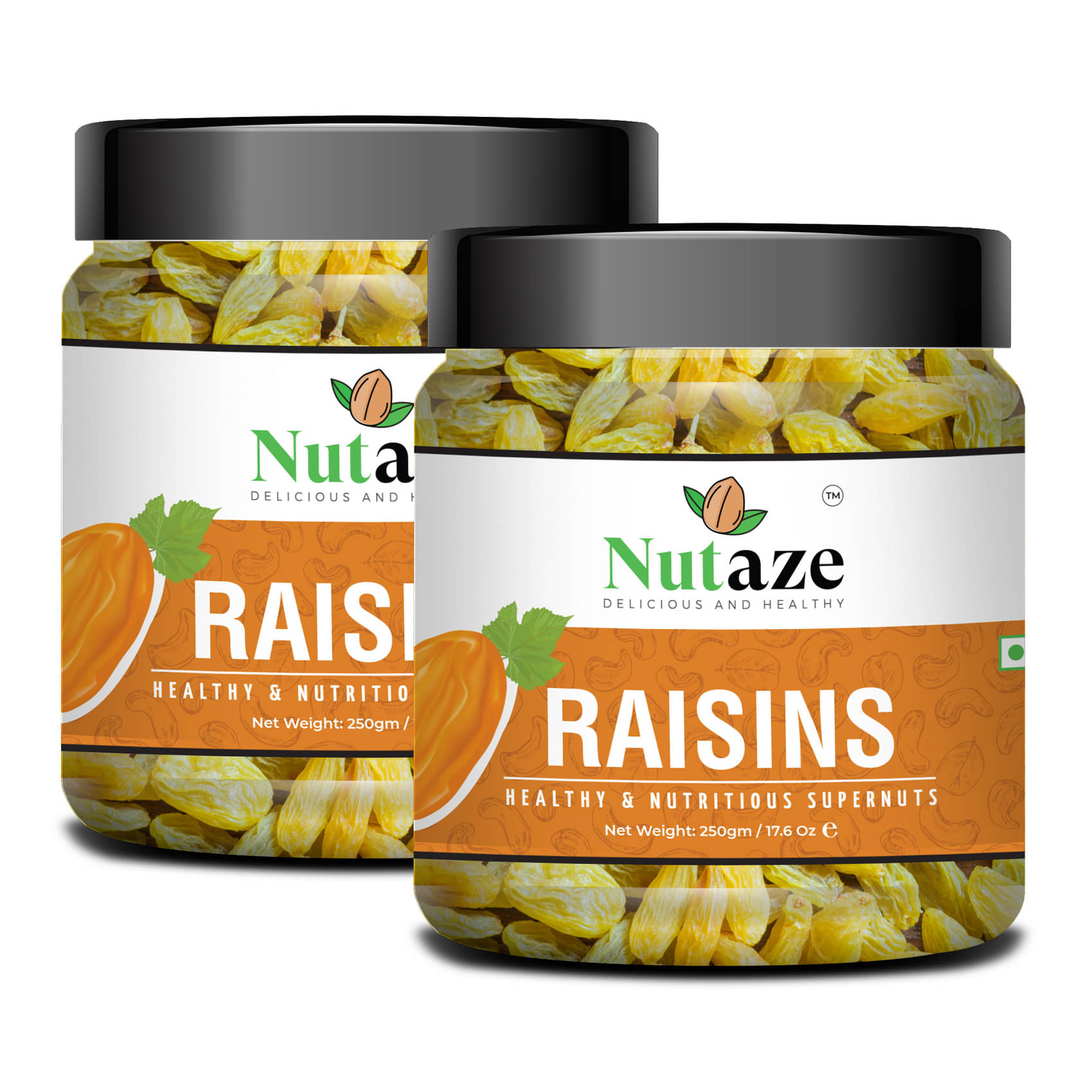 Nutaze Premium Raisins 500g (250g x 2) | Rare Indian Raisins | Natural Sun Dried | 100% Authentic | 100% Natural Nutaze Premium Raisins 500g (250g x 2) | Rare Indian Raisins | Natural Sun Dried | 100% Authentic | 100% Natural