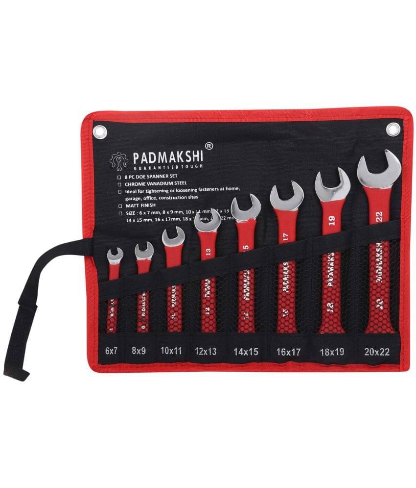 Padmakshi Open End Spanner Set of 8 Pc Padmakshi Open End Spanner Set of 8 Pc