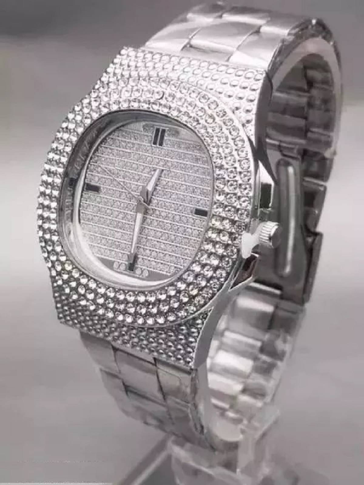     			Renaissance Traders - Silver Metal Analog Men's Watch
