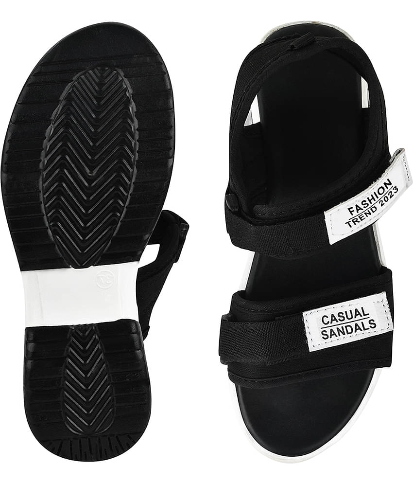 Shoetopia Lightweight Comfortable Daily Wear & Trendy Flatforms Grey Sandals & Girls