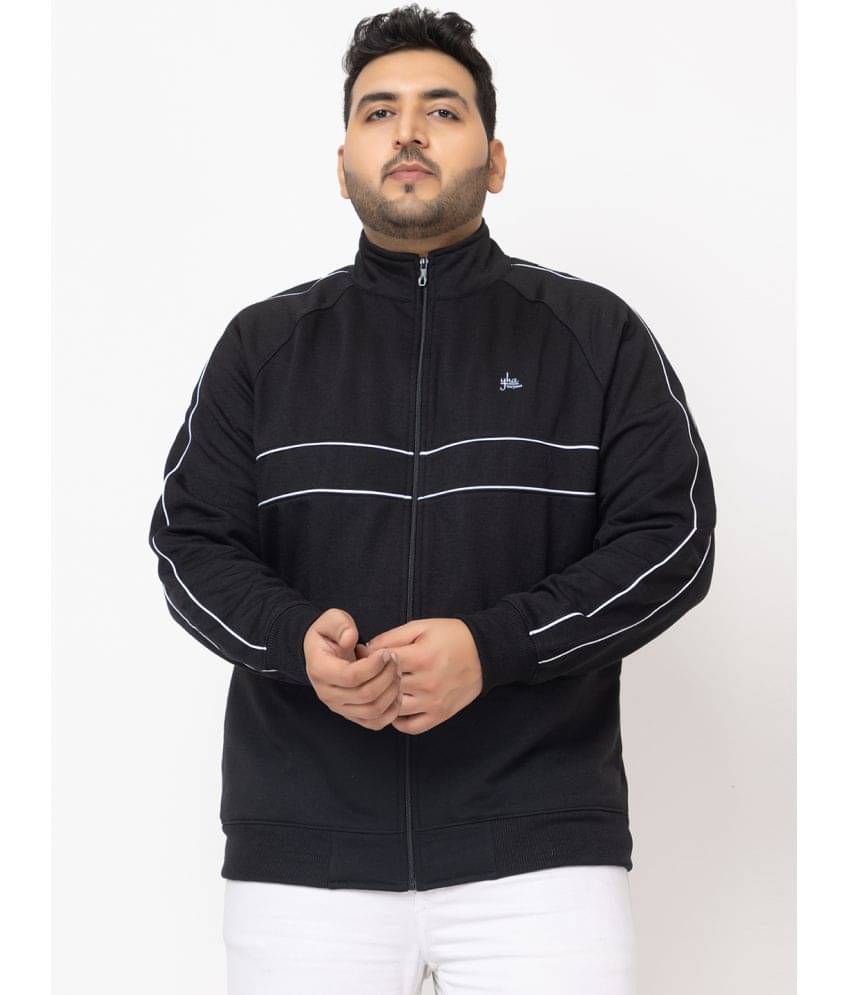 YHA - Black Fleece Regular Fit Men's Casual Jacket ( Pack of 1 ) YHA - Black Fleece Regular Fit Men's Casual Jacket ( Pack of 1 )