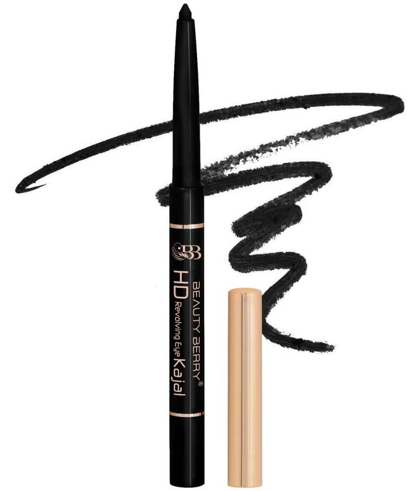 Beauty Berry Black Matte Kajal 5g Pencil ( Pack of 1 ) - Makeup - Eyes | Buy online on ZillyBuy