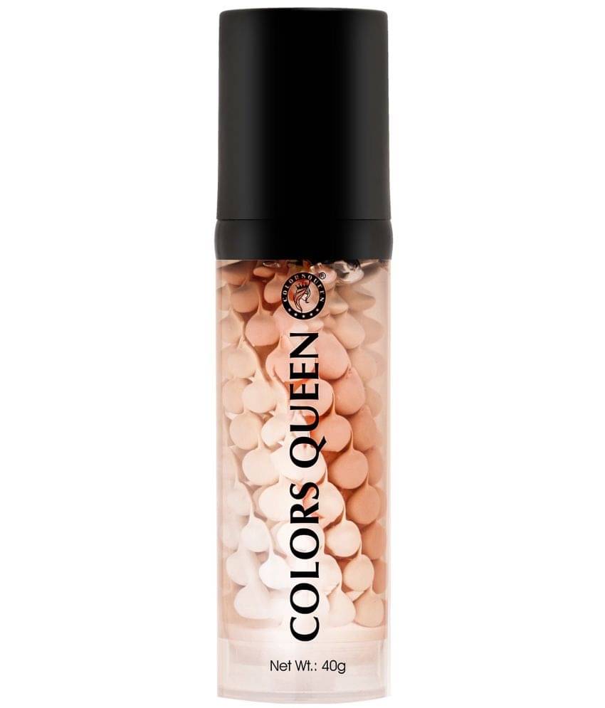     			Colors Queen 3 in 1 Facial Primer Lightweight & Long Lasting 40g, Orange (Shade - 01)