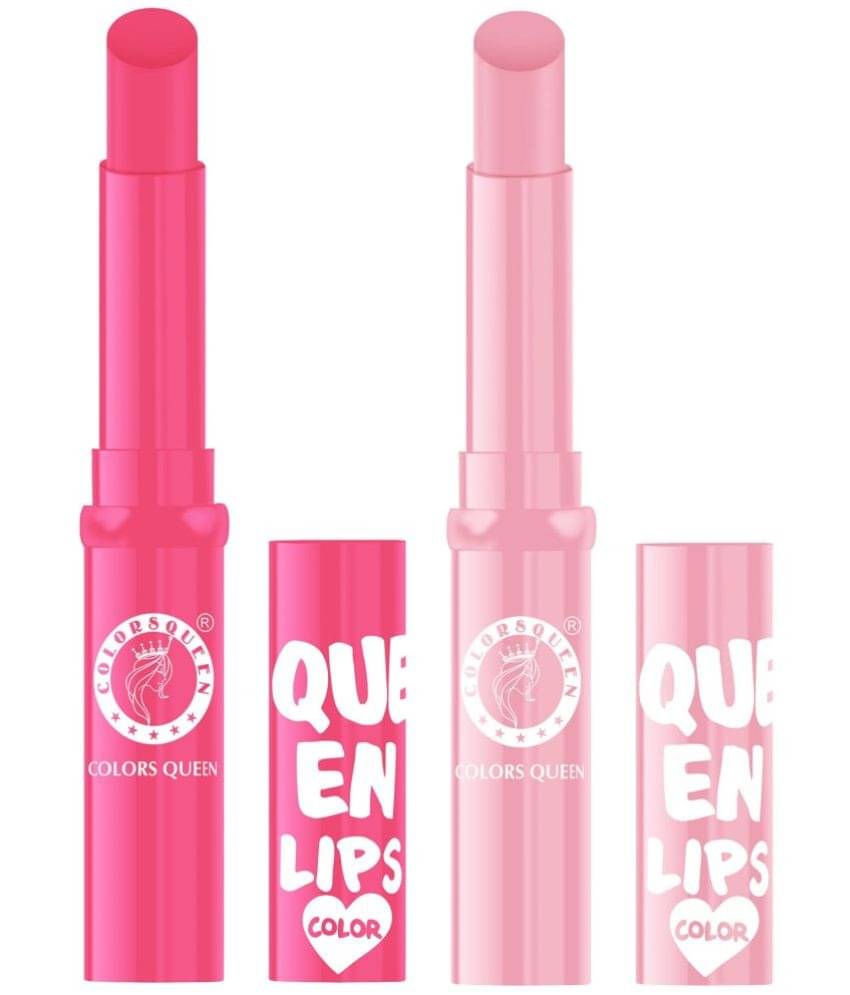     			Colors Queen Queen Lips Color Lip Balm For Dry Chapped Lips (Fall In Love & Fresh Morning)