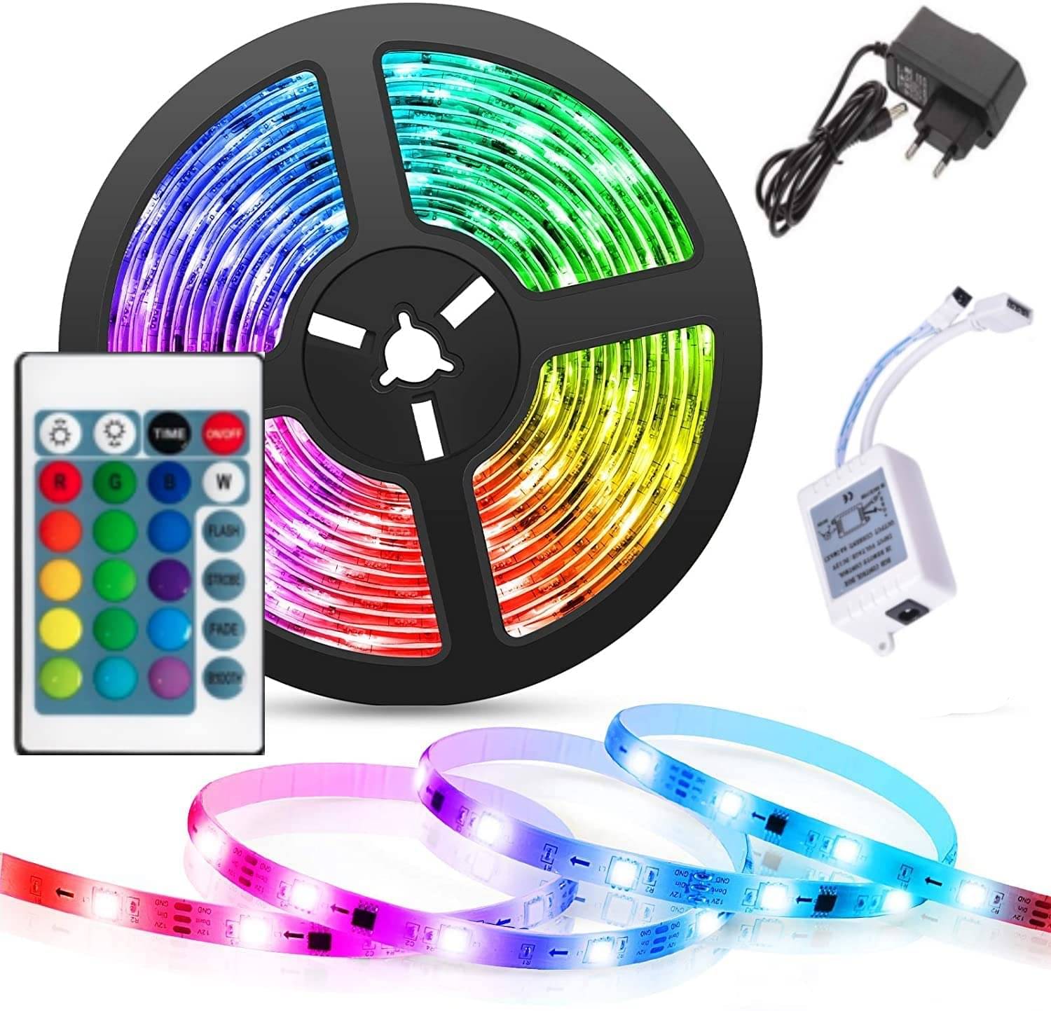     			DAYBETTER - Multicolor 4Mtr LED Strip (Pack of 1)