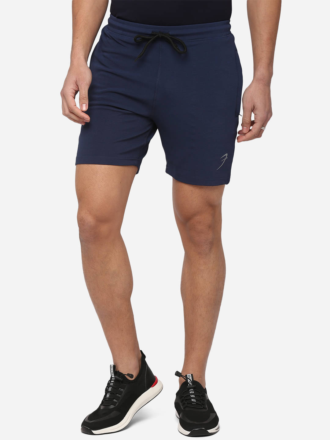     			Fuaark - Navy Polyester Men's Gym Shorts ( Pack of 1 )
