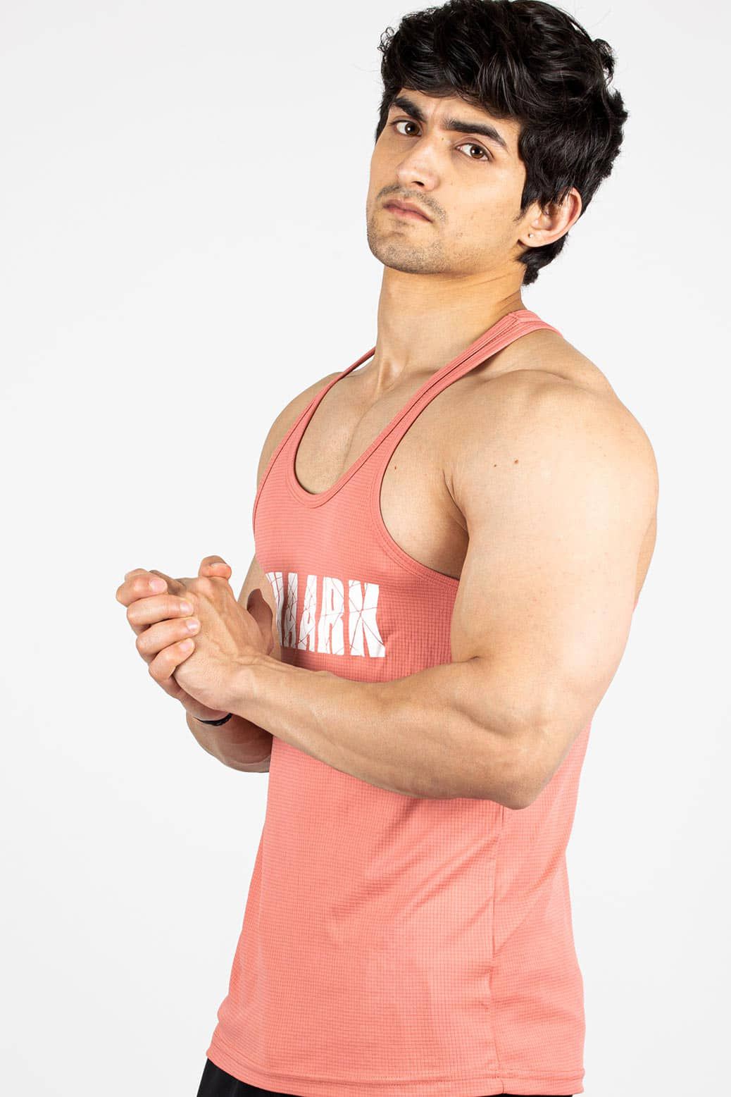 Fuaark - White Polyester Slim Fit Men's Tanks ( Pack of 1 )