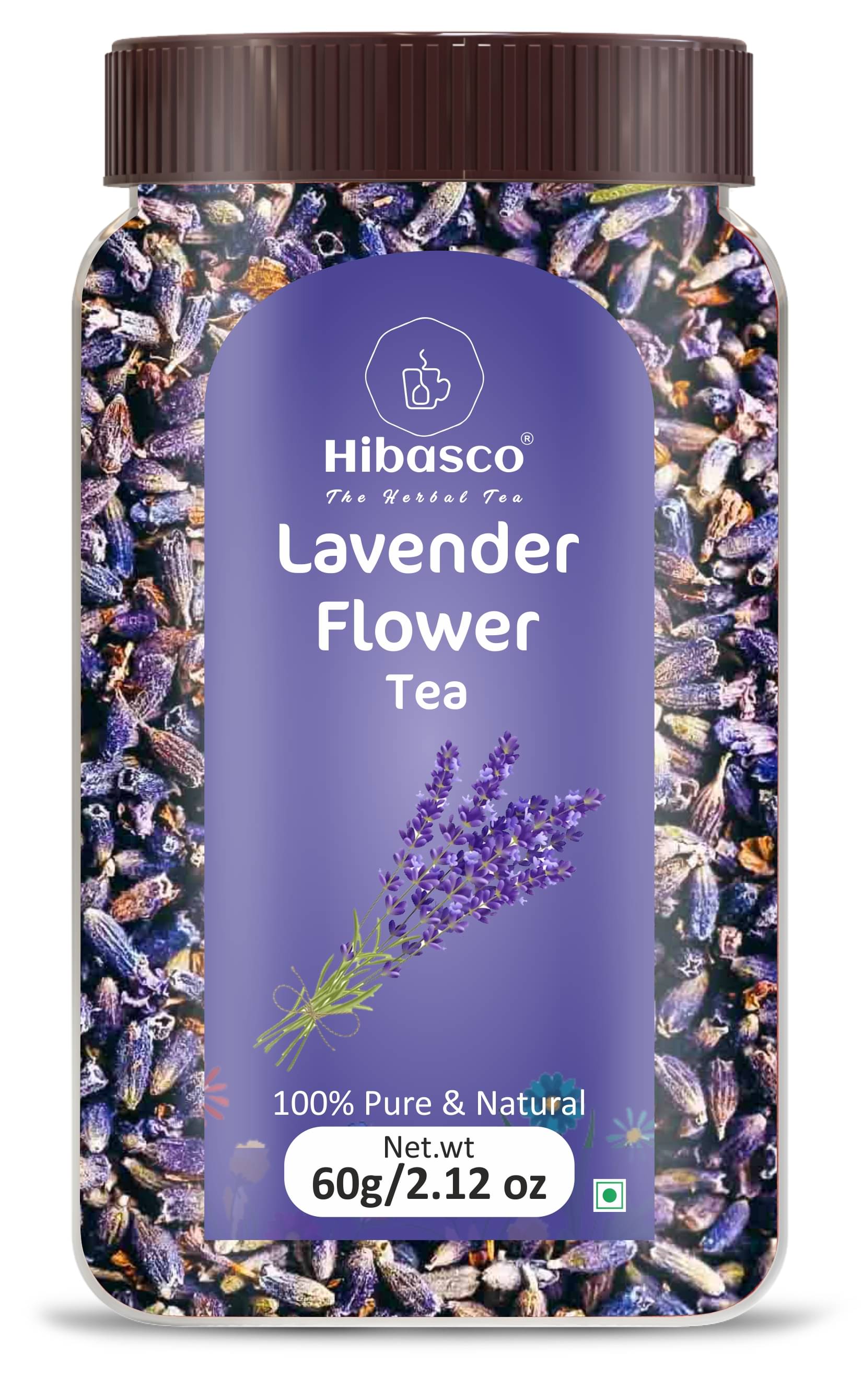     			HIBASCO Lavender Tea Loose Leaf 110 gm