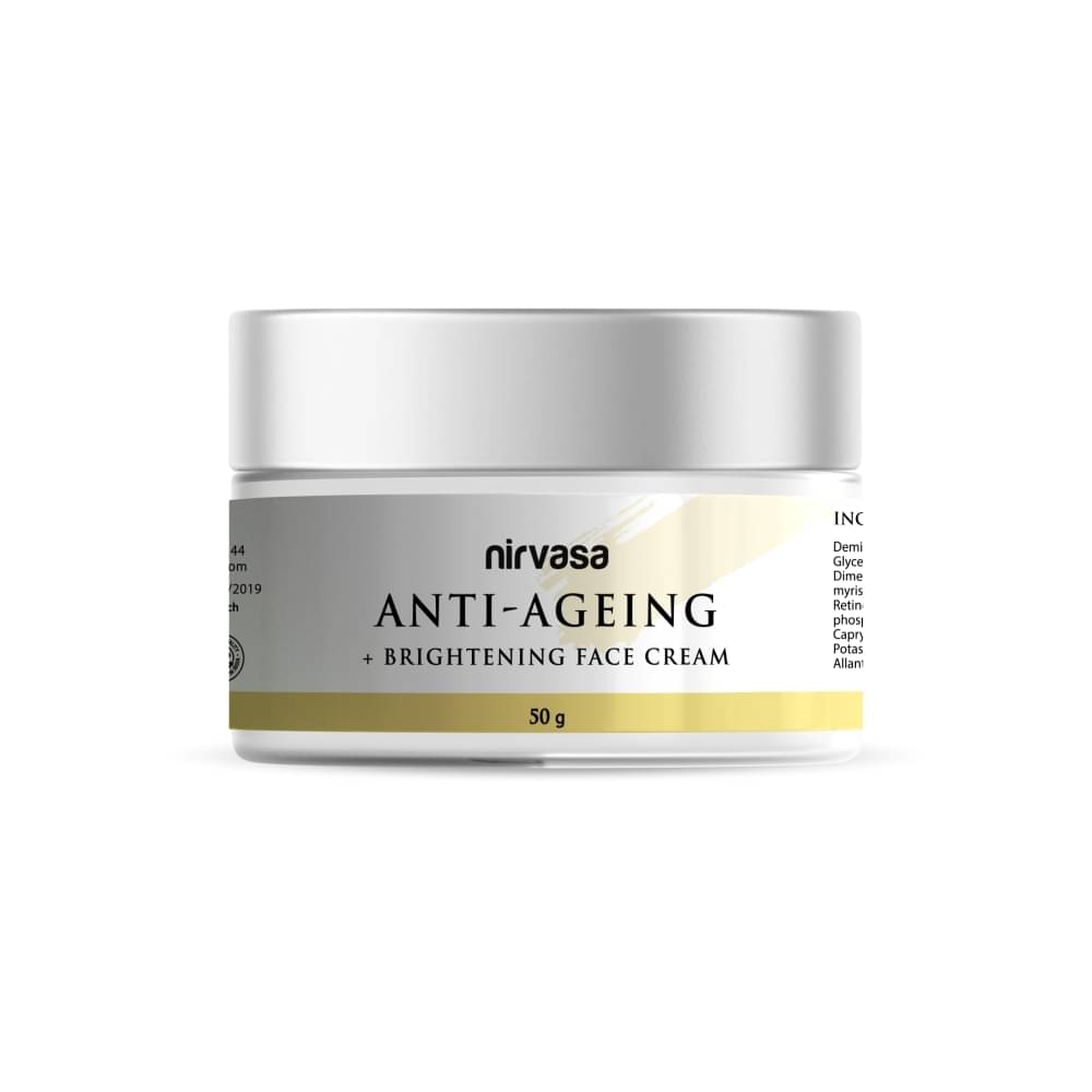     			Nirvasa Anti Ageing & Brightening Cream With Niacinamide, Vitamina & C 50G