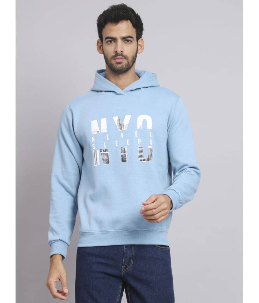OBAAN - Blue Cotton Blend Regular Fit Men's Sweatshirt ( Pack of 1 ) OBAAN - Blue Cotton Blend Regular Fit Men's Sweatshirt ( Pack of 1 )