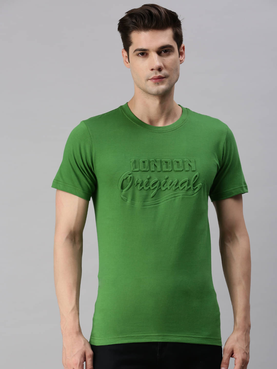     			ONN - Green 100% Cotton Regular Fit Men's T-Shirt ( Pack of 1 )