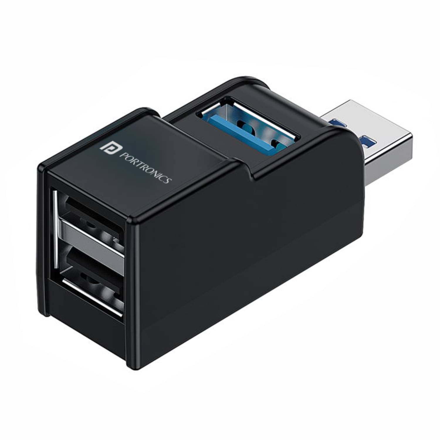     			Portronics 3 port USB Hub - Mport 3A - 3-in-1 USB 3.0 & USB 2.0