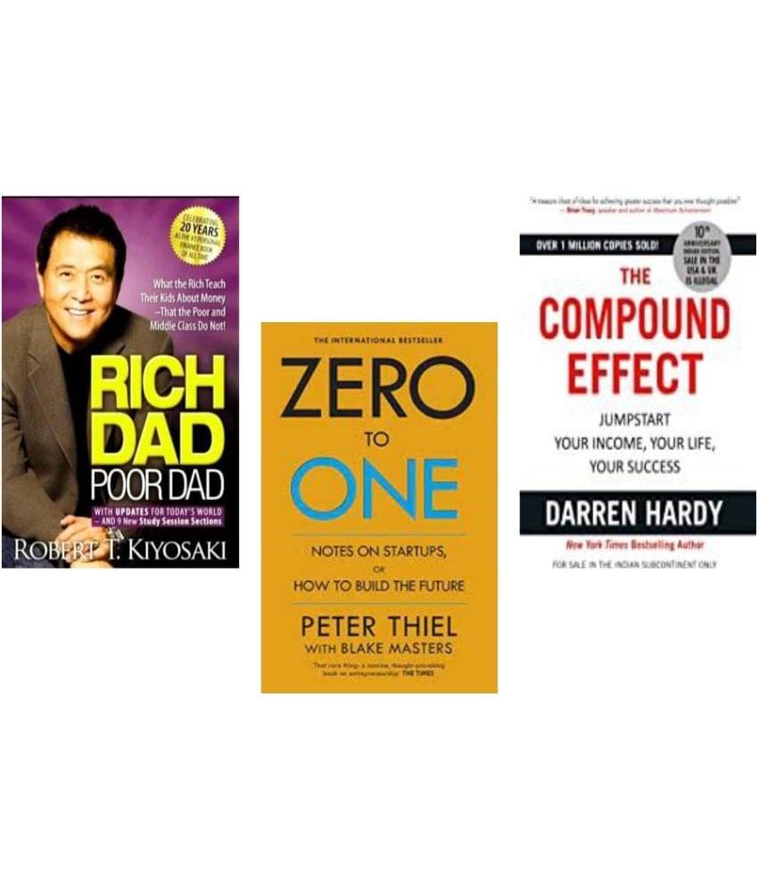     			Rich Dad Poor Dad + Zero To One + Compound Effect
