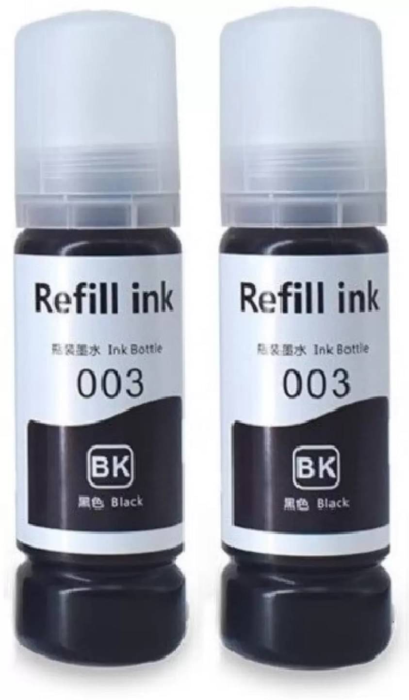     			TEQUO 003 For L3100 Black Pack of 2 Cartridge for L3200 , L3210 , L3211 , L3215,L3216,L3250,L3252 Black