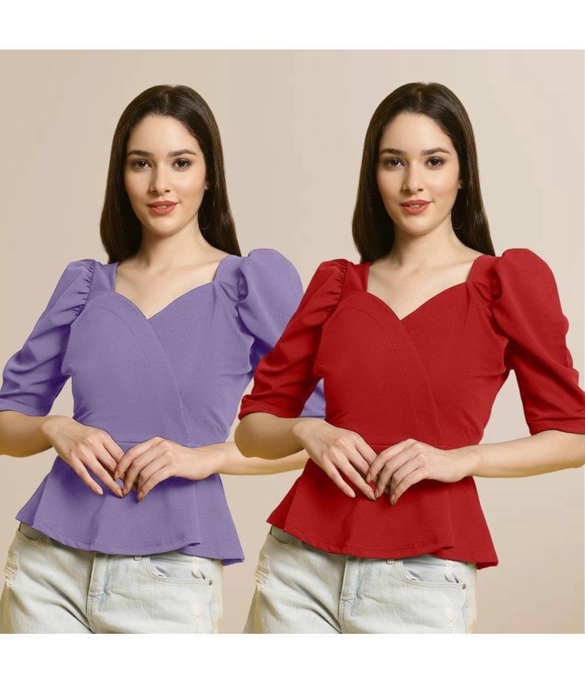 Fabflee Women's Polyester Regular Top ( Multi Color ) Fabflee Women's Polyester Regular Top ( Multi Color )