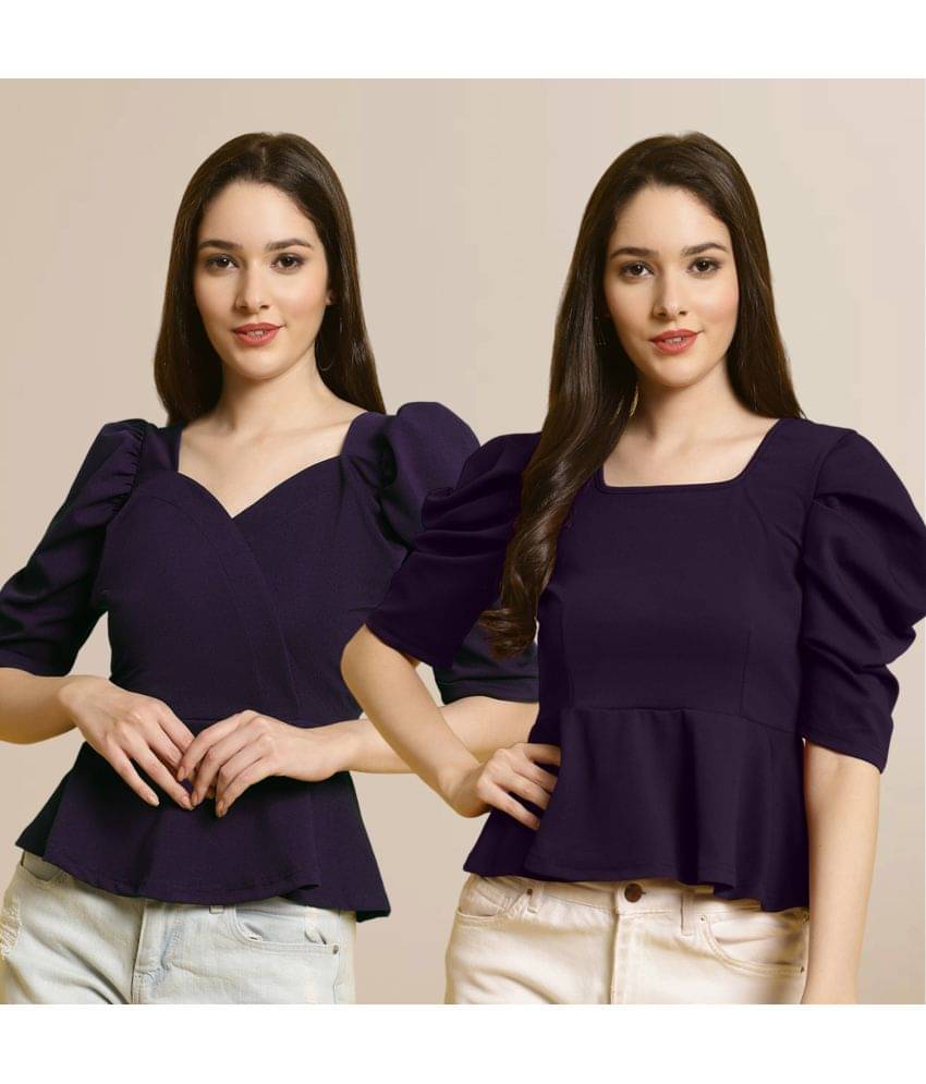 Fabflee Women's Polyester Regular Top ( Multi Color ) Fabflee Women's Polyester Regular Top ( Multi Color )