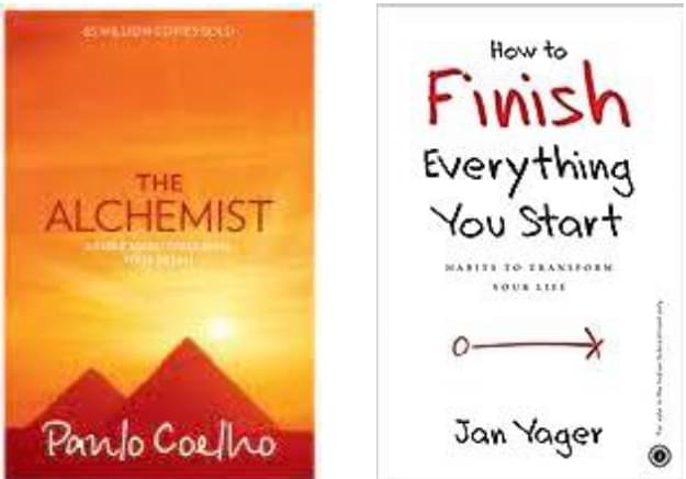     			+ How To Finish Everything You StartThe Alchemist