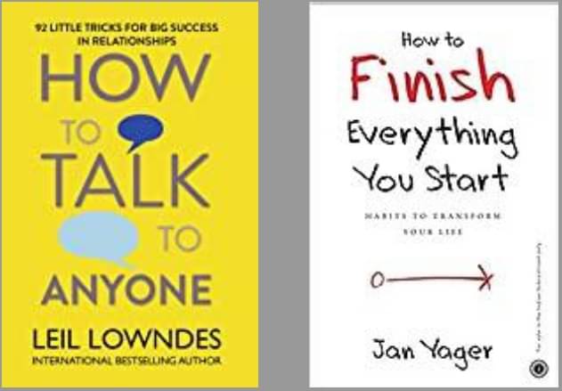 How to Talk Any One + How to Finish Everything You Start English How to Talk Any One + How to Finish Everything You Start English