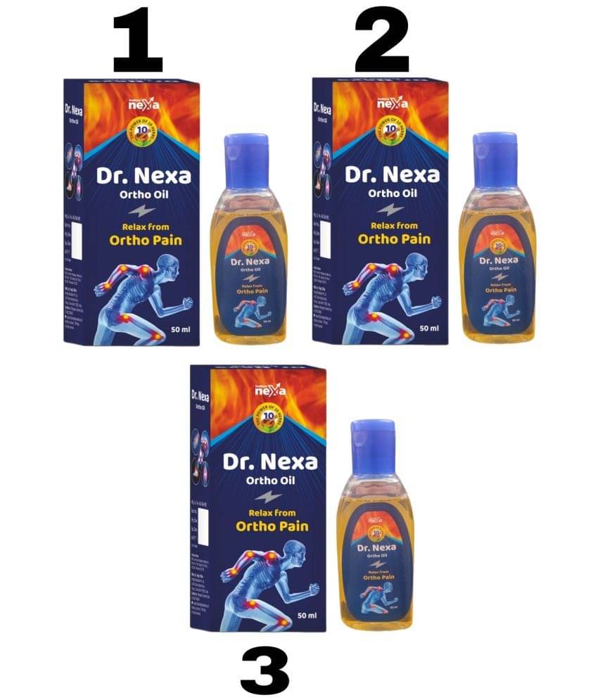     			Ind Himaliyan'S Dr Nexa Pain Relief Oil 50Ml Pack 3 Oil 50 Ml
