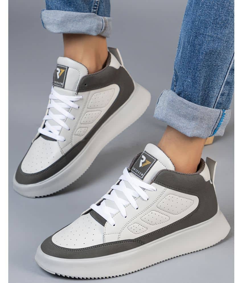 RUN SEVEN Grey Men's Sneakers - Casual Shoes | Buy online on ZillyBuy