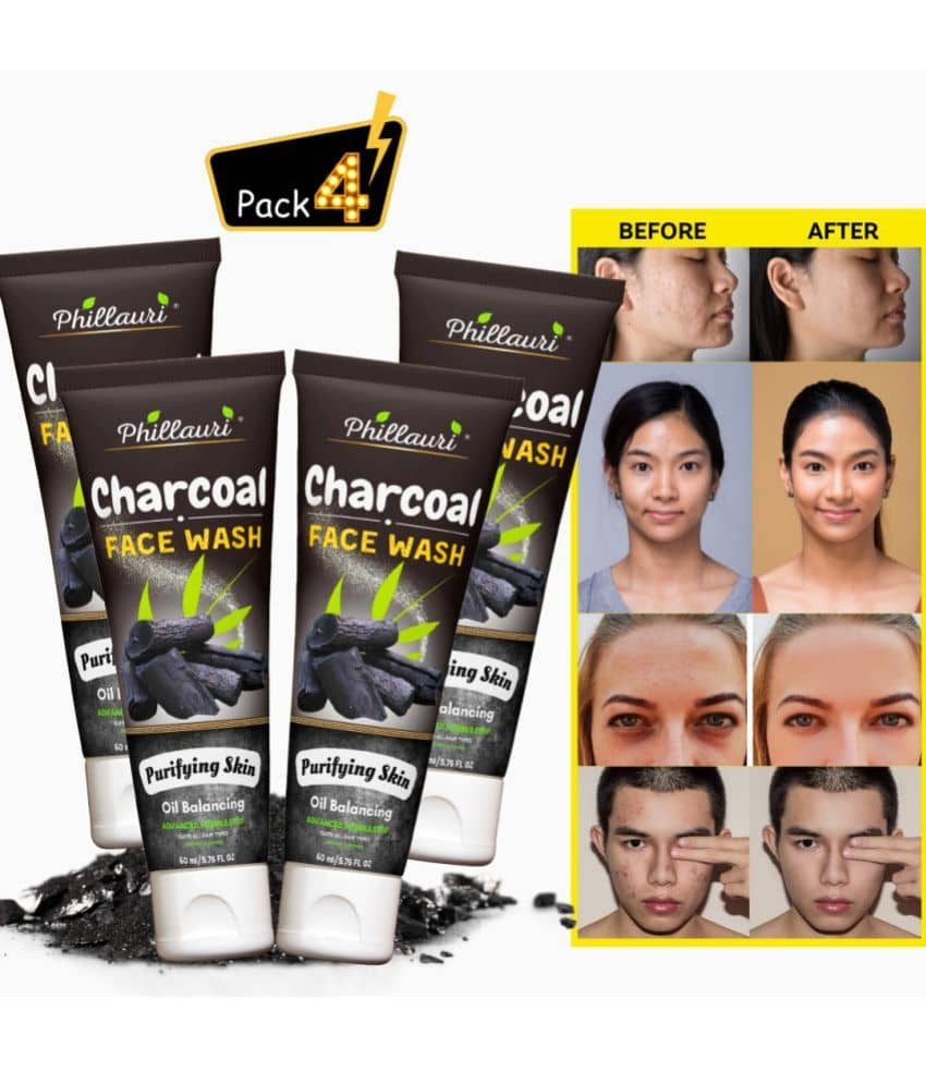 Phillauri - Anti-Pollution Face Wash For All Skin Type ( Pack of 4 )