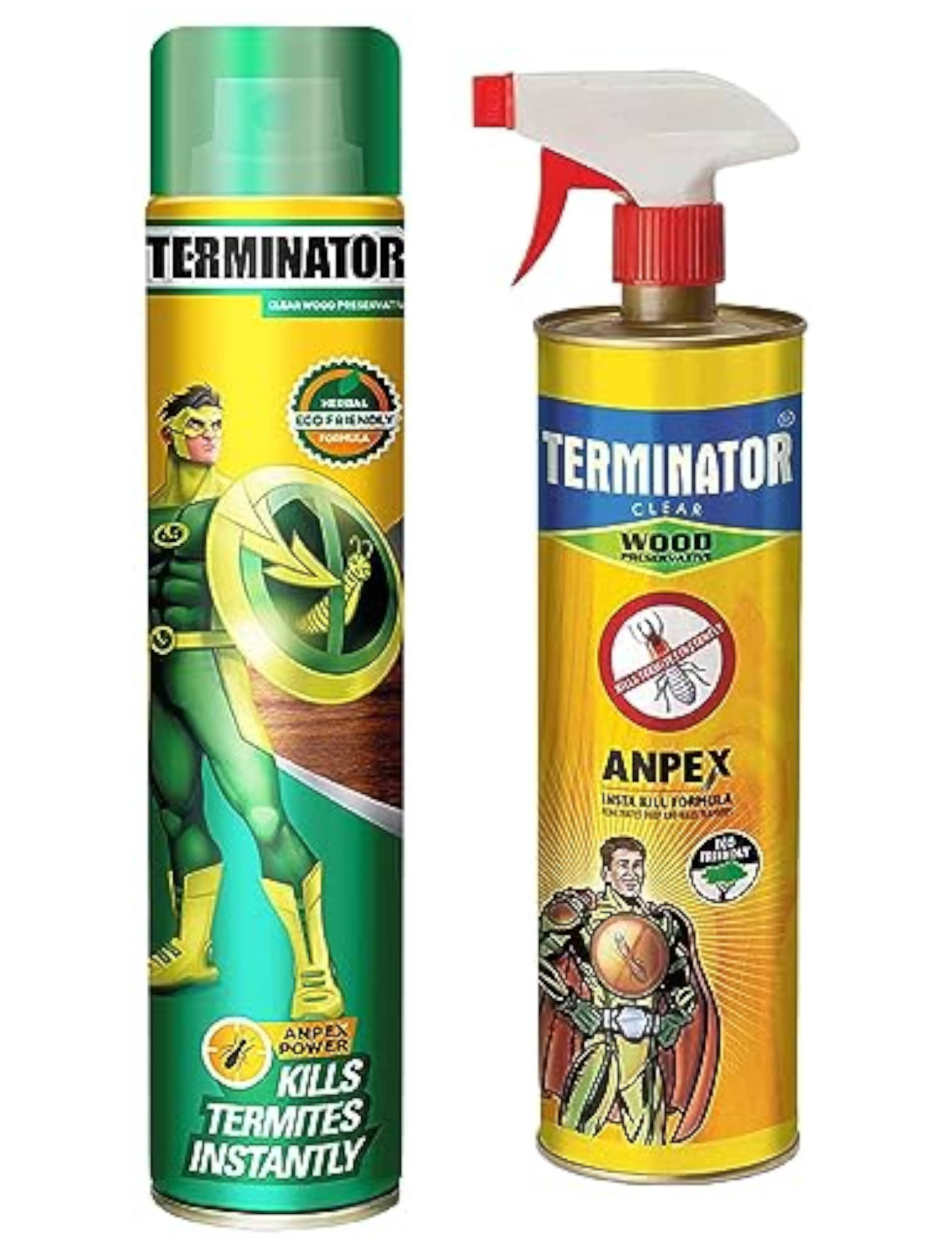 PIDILITE Terminator Eco-Friendly Termite Killer Spray (500 ML)+(320 ML)