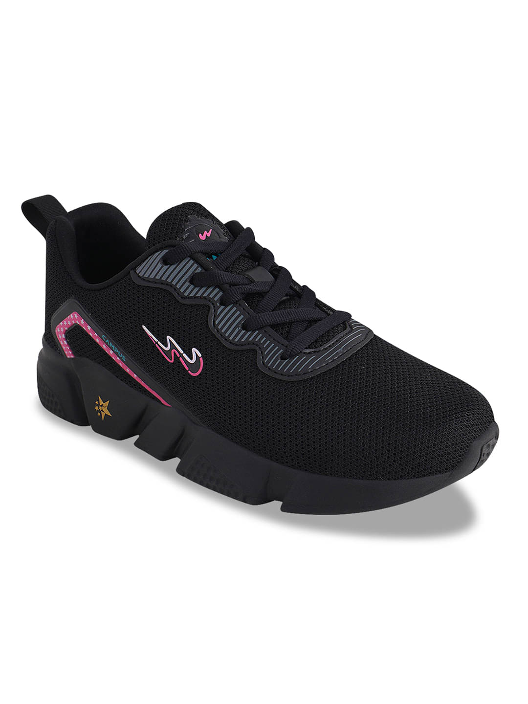     			Campus - Black Women's Sneakers