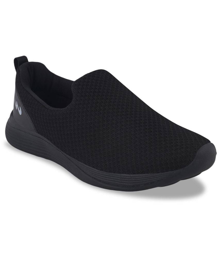     			Campus SHUTTLE - Black Men's Slip-on Shoes