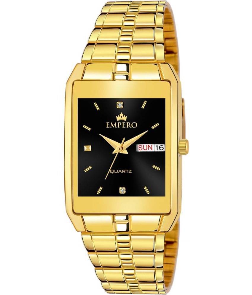     			EMPERO - Gold Stainless Steel Analog Men's Watch