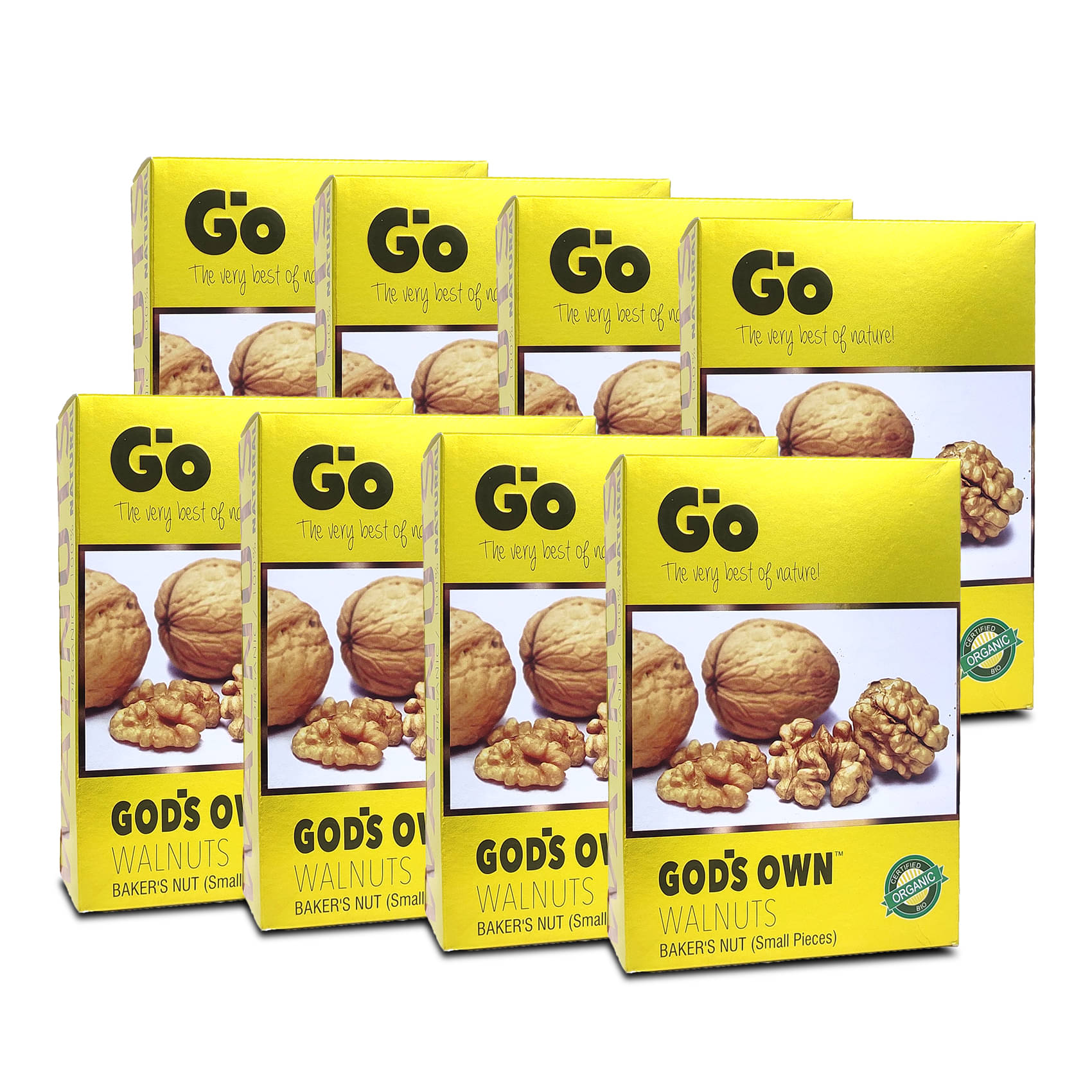     			Go Walnut Baker's Nuts - Small Pieces for Bakery Creations, 2KG (250G X 8)