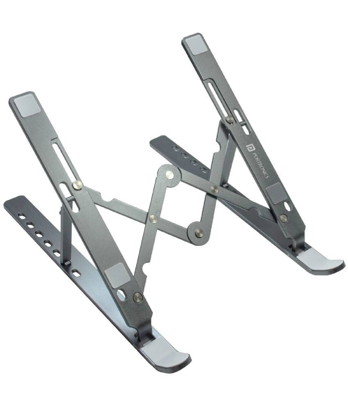     			HINGOL Laptop Table For Upto 35.56 cm (14) Silver