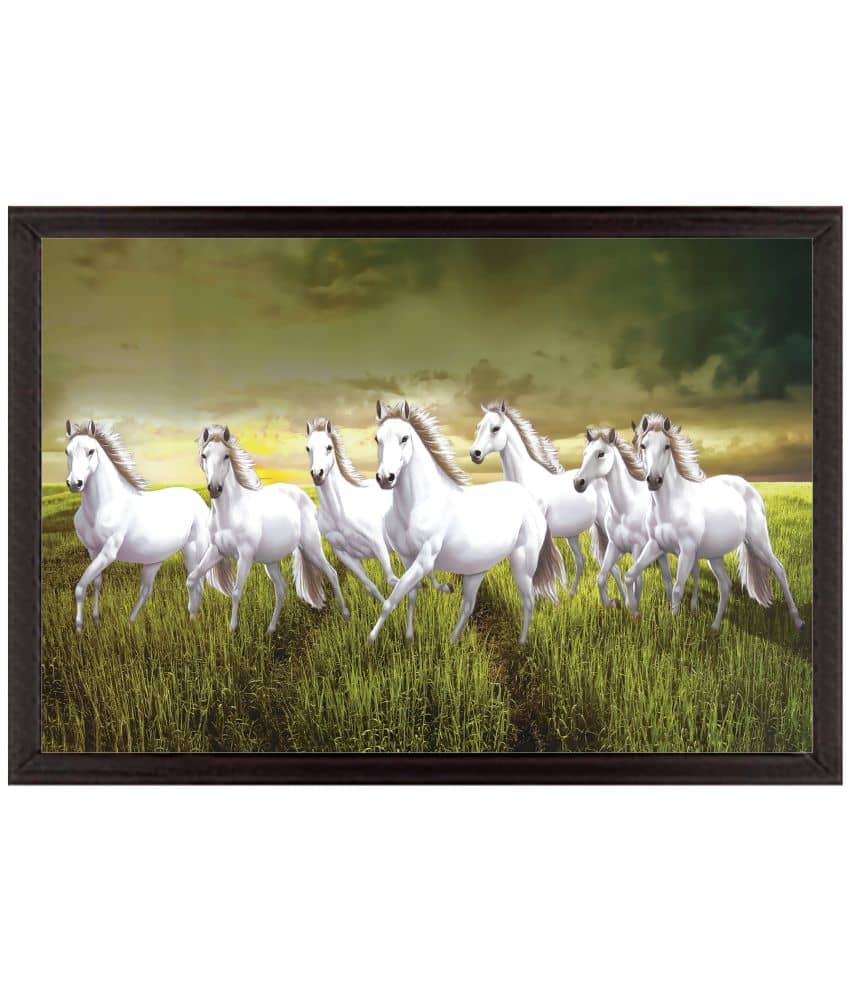 Indianara - Abstract Painting With Frame