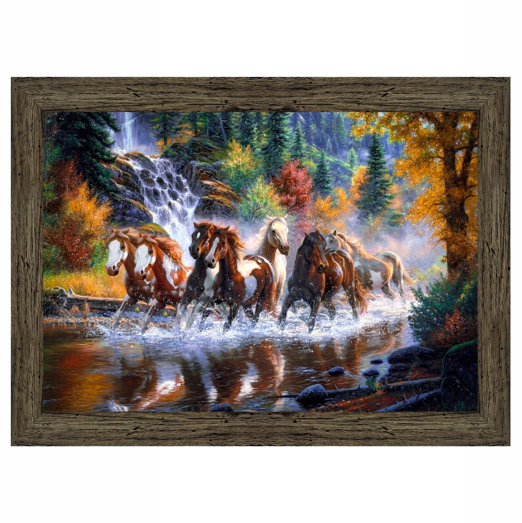 Indianara - Animal Painting With Frame