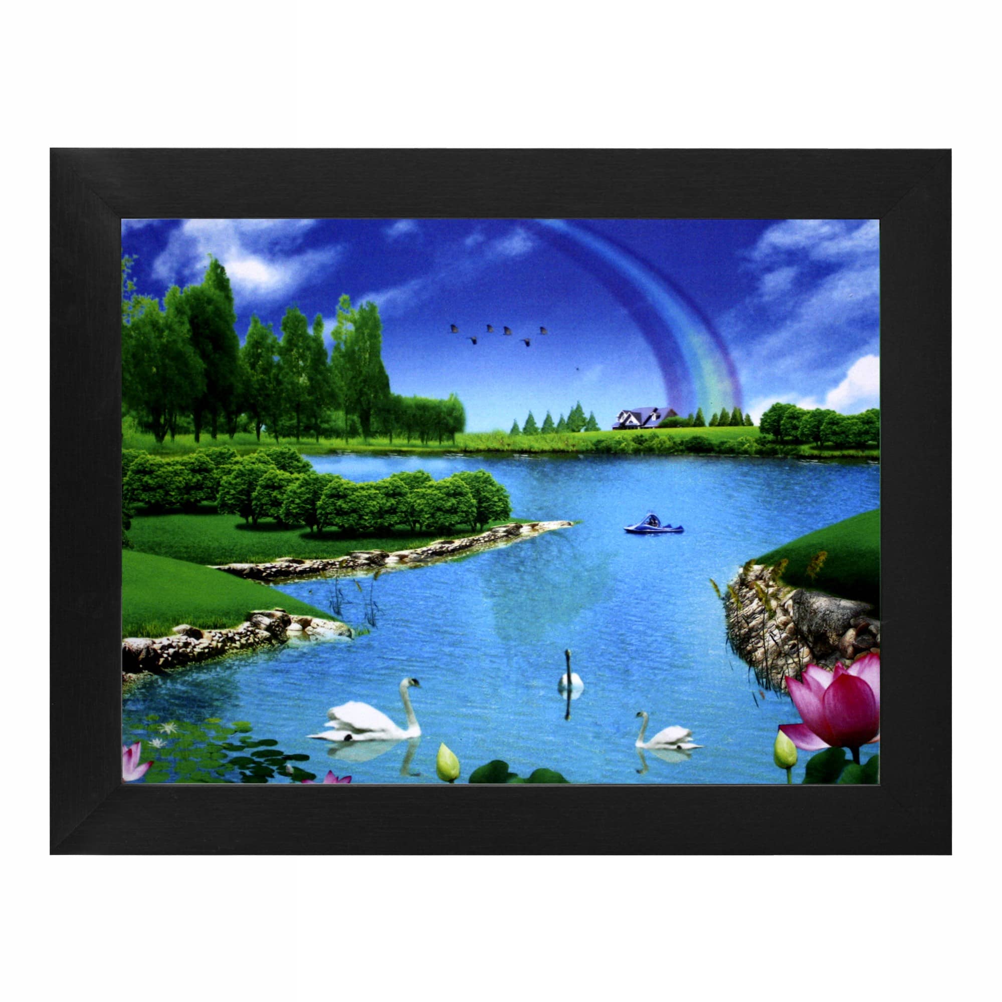 Indianara - Landscape Painting With Frame