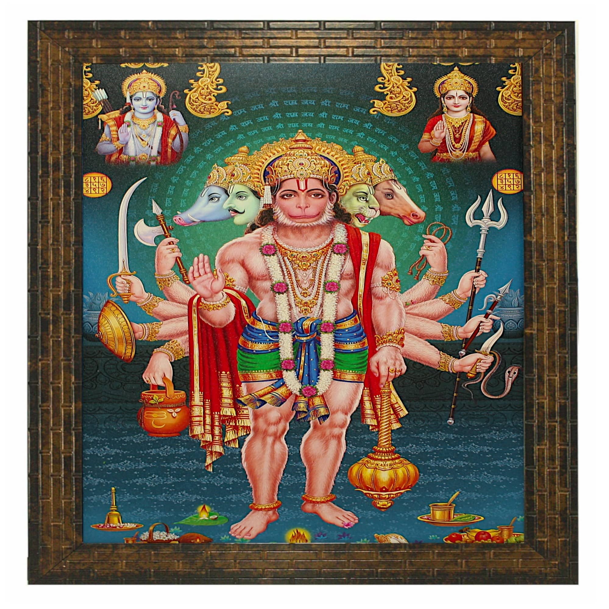 Indianara - Religious Painting With Frame