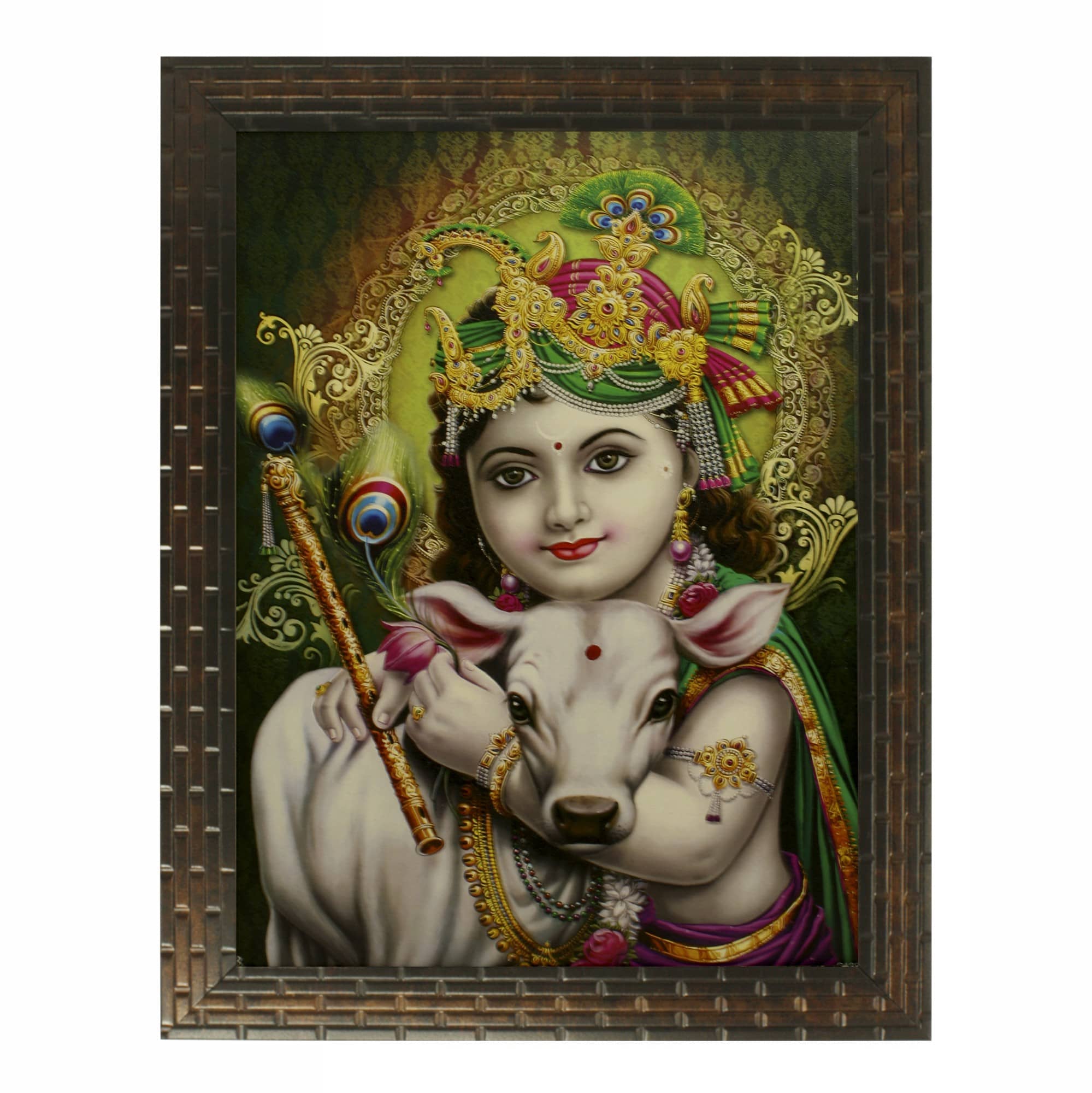 Indianara - Religious Painting With Frame