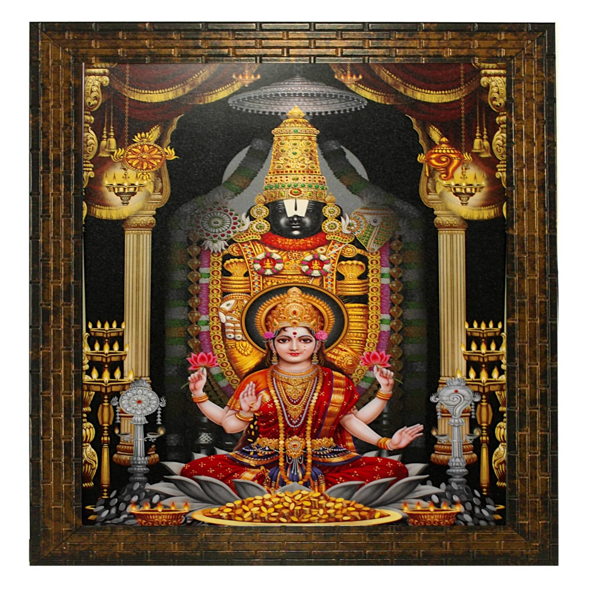 Indianara - Religious Painting With Frame