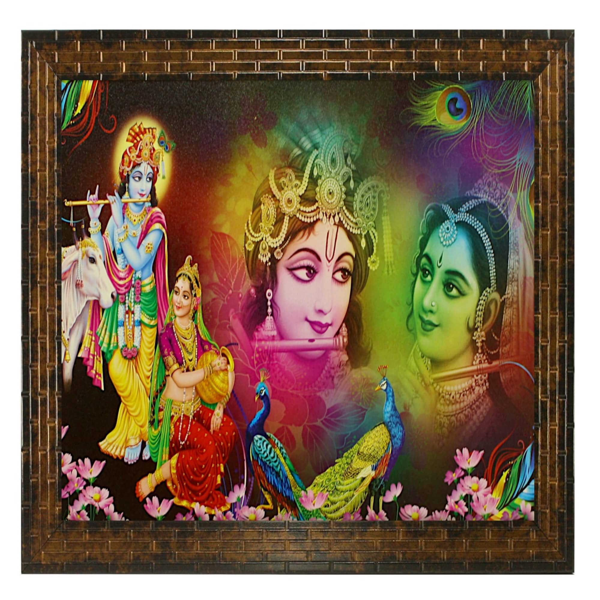 Indianara - Religious Painting With Frame