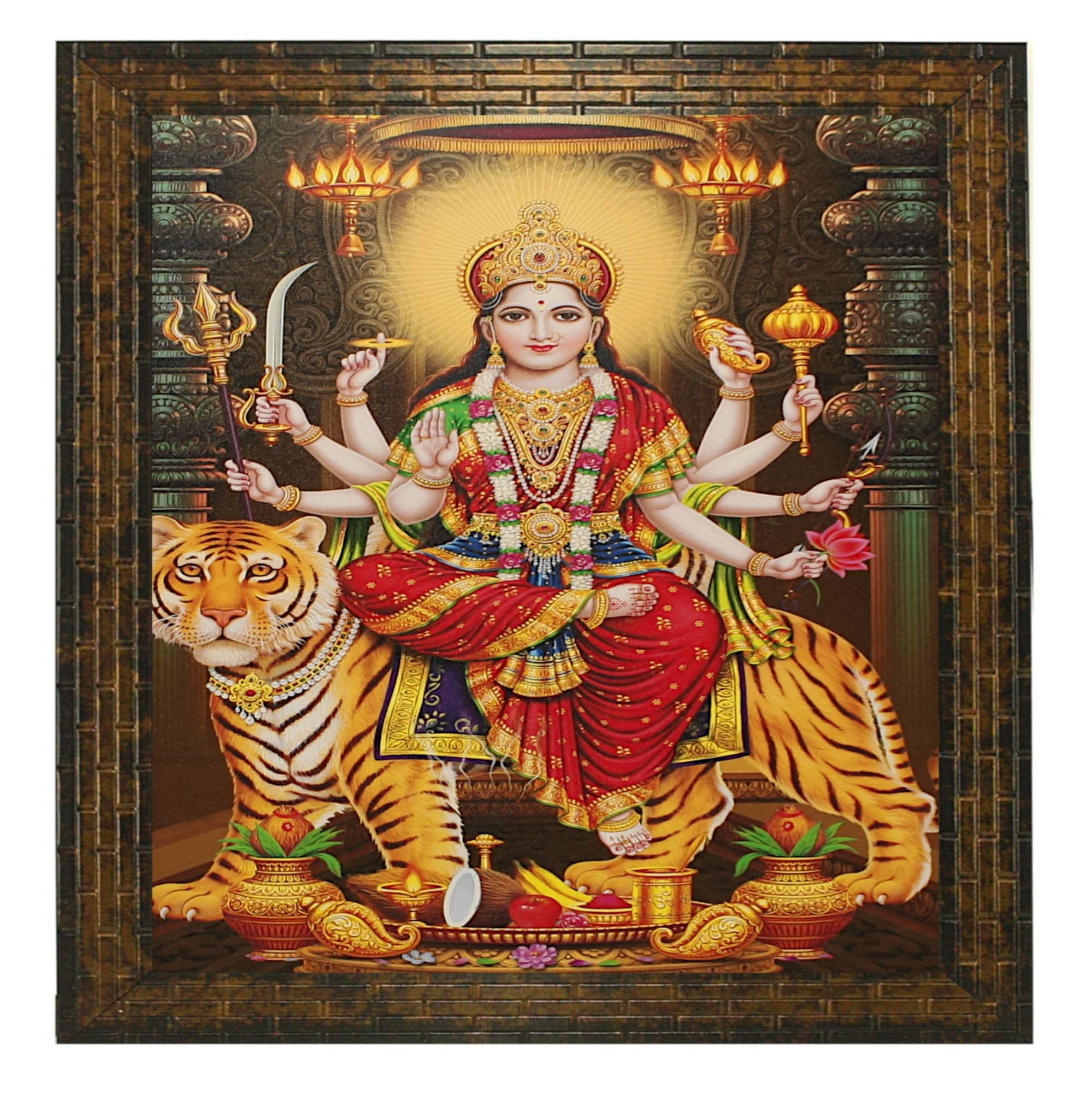 Indianara - Religious Painting With Frame