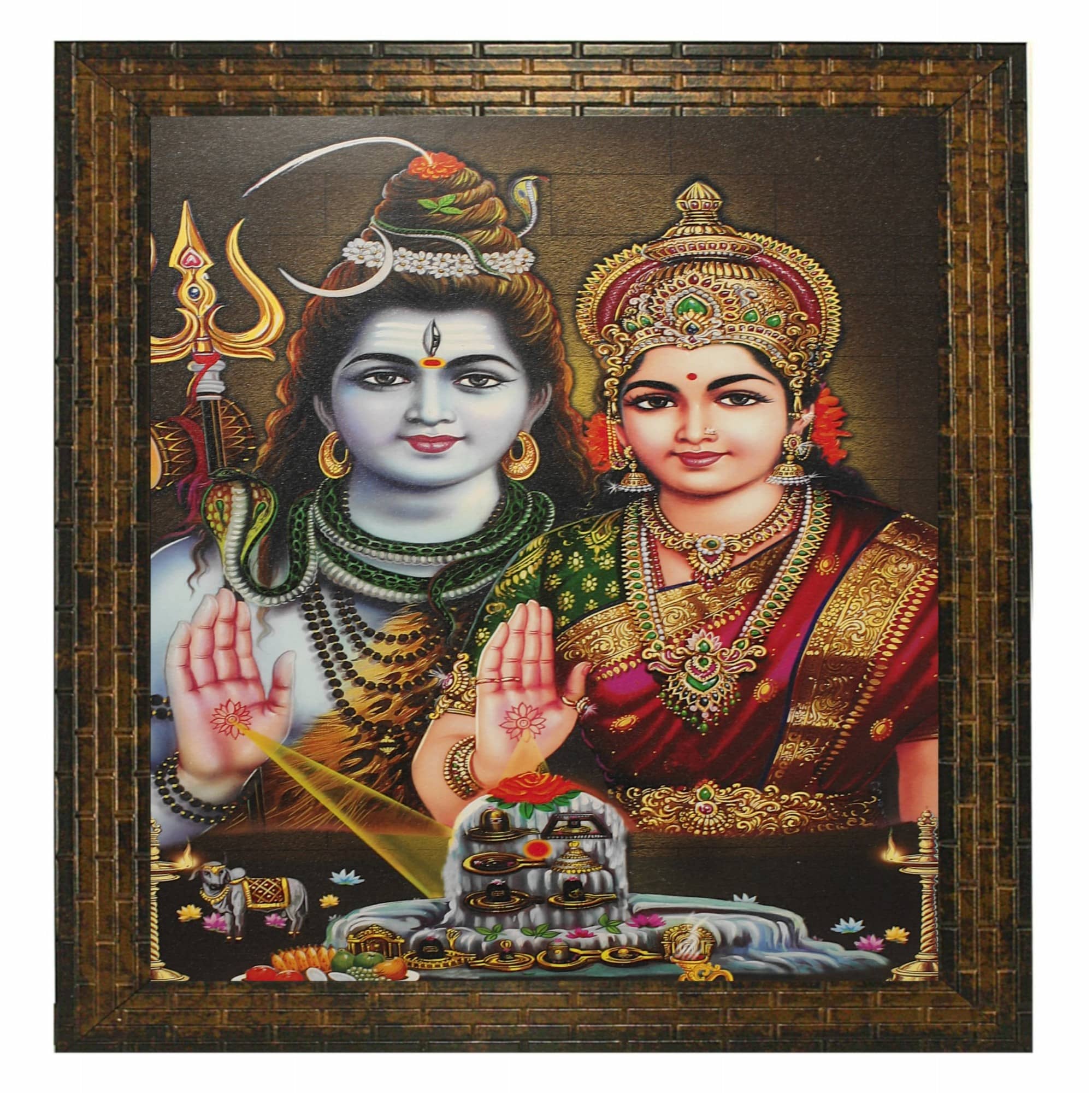 Indianara - Religious Painting With Frame