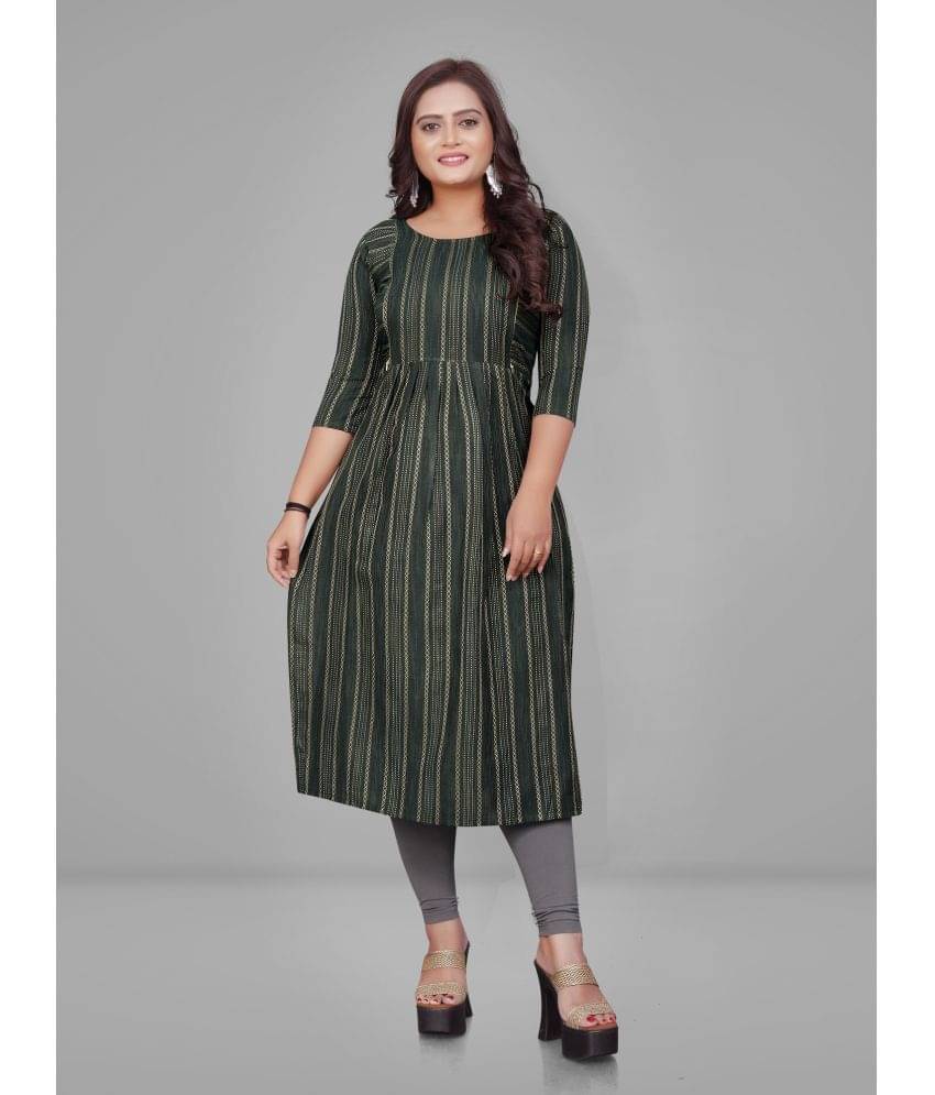     			Lerkiza Green Cotton Maternity Tops Single