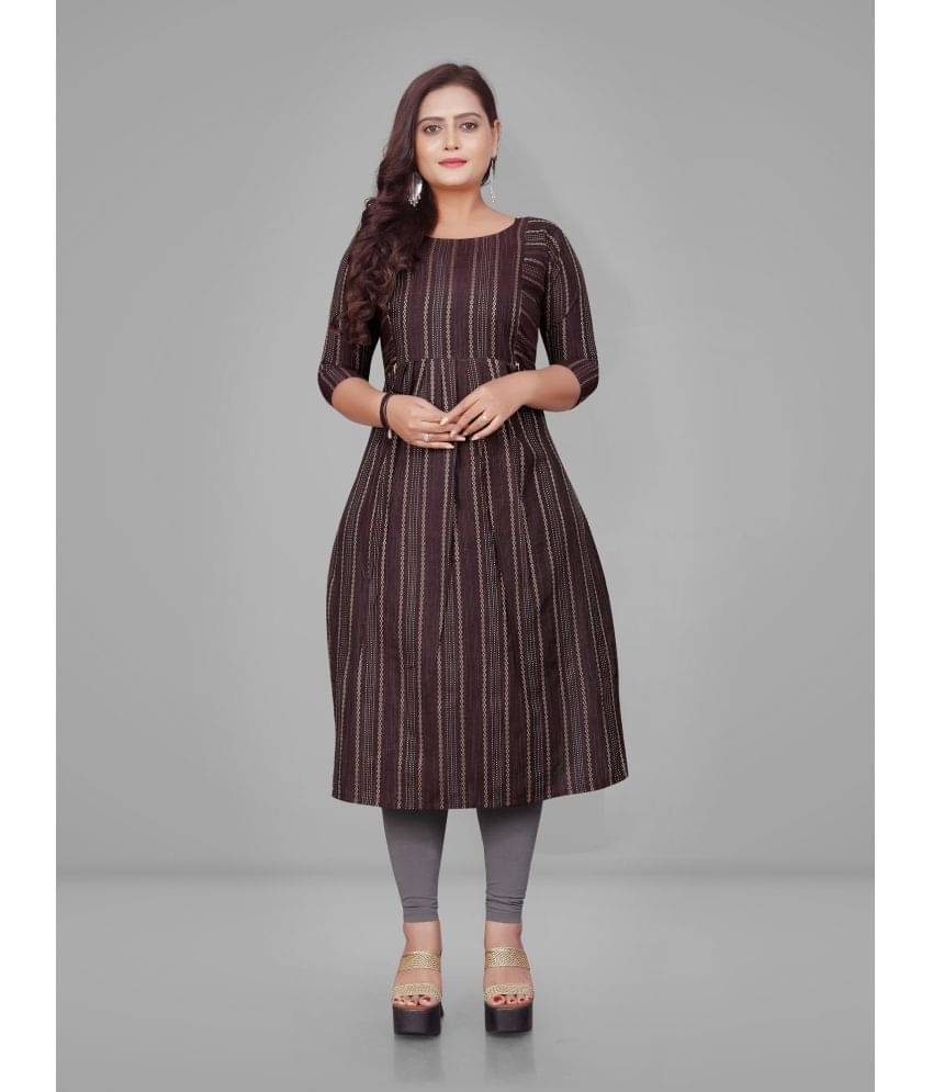     			Lerkiza Maroon Cotton Maternity Tops Single