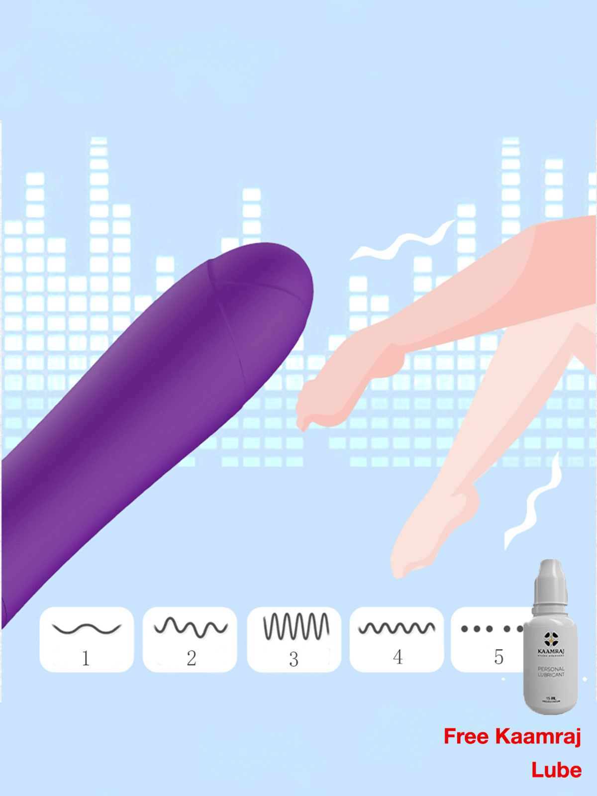     			Mini Multispeed Power Stick LILO Vibrators for Women | Anal, Clitoris & G-Point Pleasure | Light weight and Budget Friendly