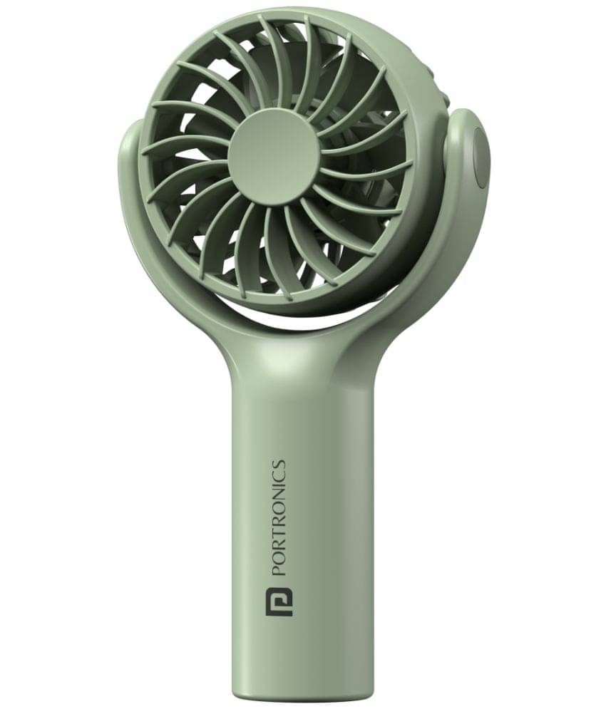     			Portronics USB Fan Green Pack of Pack of 1 Portable Rechargeable Fan
