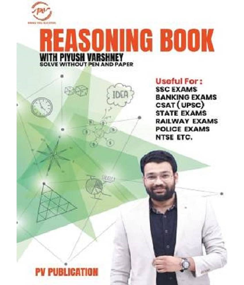 Reasoning Book With Piyush Varshney (English Medium) (Paperback, Varshney, Piyush) - Stationery | Buy online on ZillyBuy